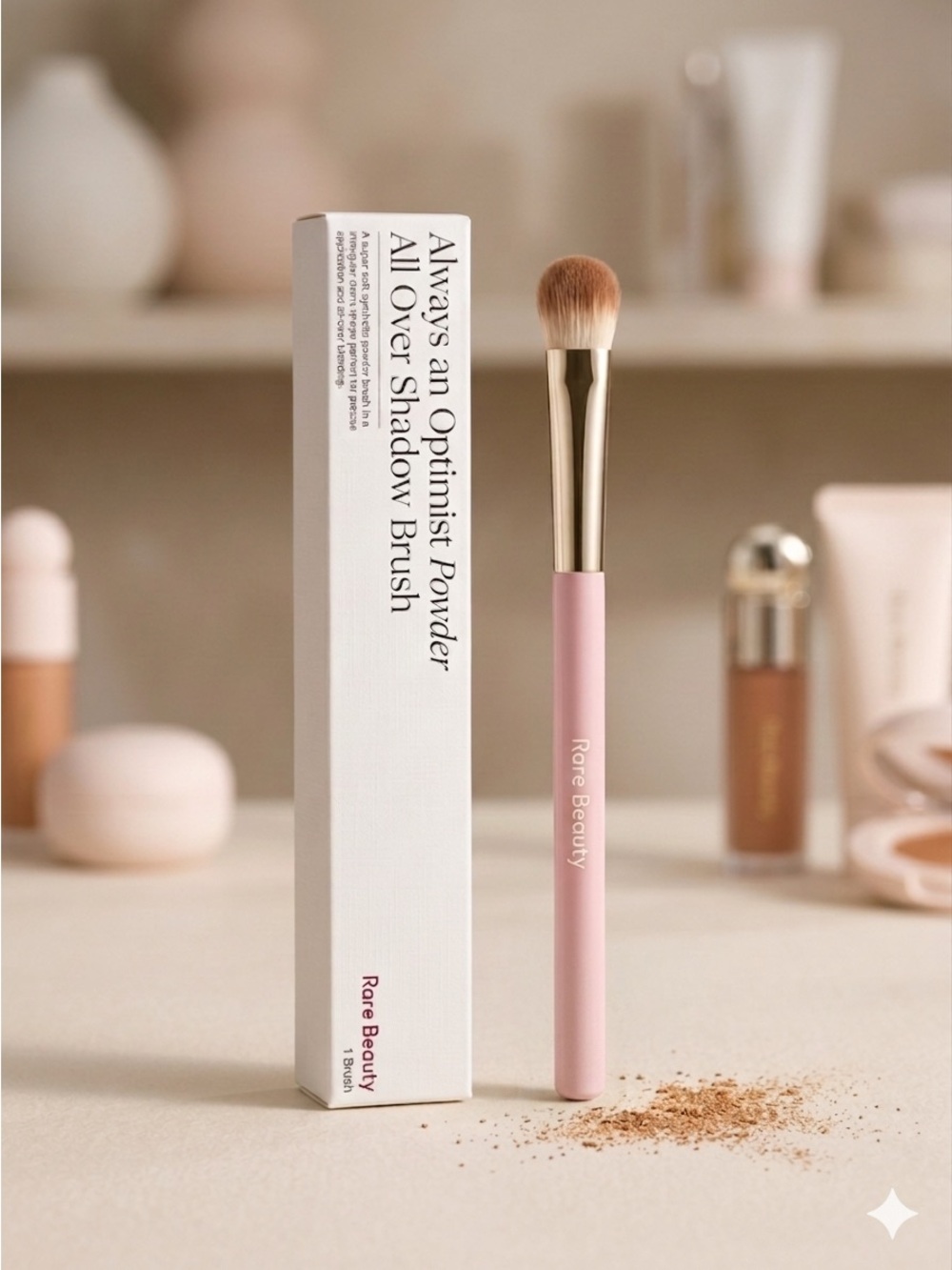 Rare Beauty by Selena Gomez |Always an Optimist Powder All Over Shadow Brush NIB